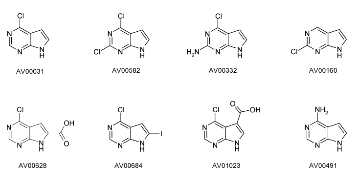 Pyrrolo[2,3-d]pyrimidine Example
